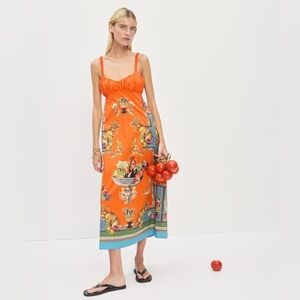 Alemais Rocco Cotton Midi Dress Sz US 0 NWT